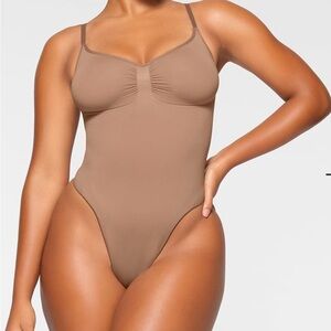SKIMS Brown Bodysuit